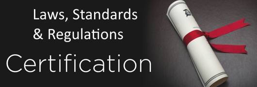 Certification Standards & Regulations